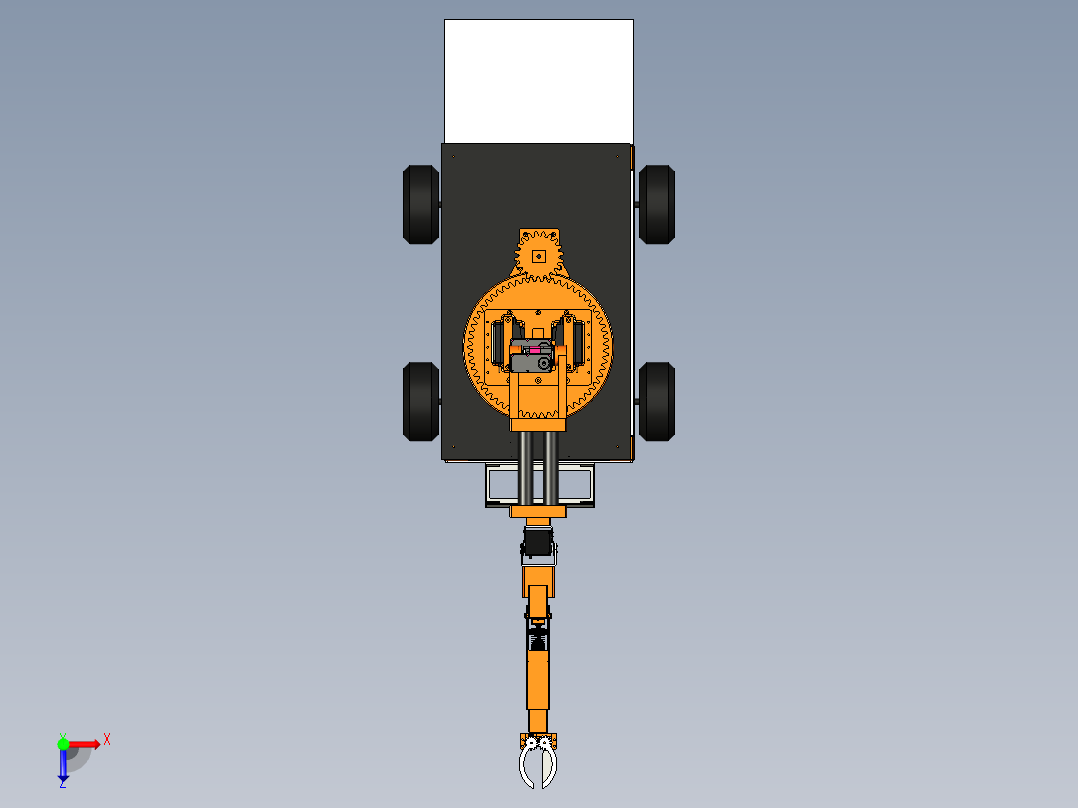 A0003997-农业采摘机器人俯视图