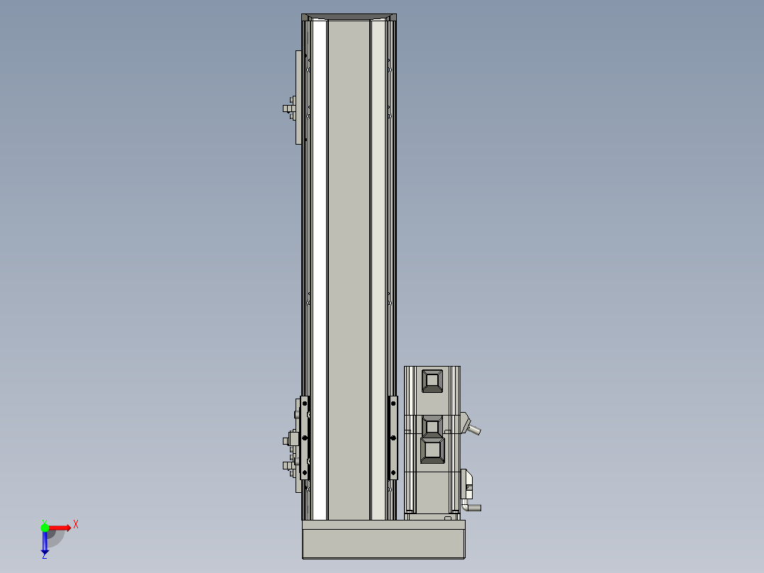 DLDXH501电芯上料FHC100-350-PLOM俯视图