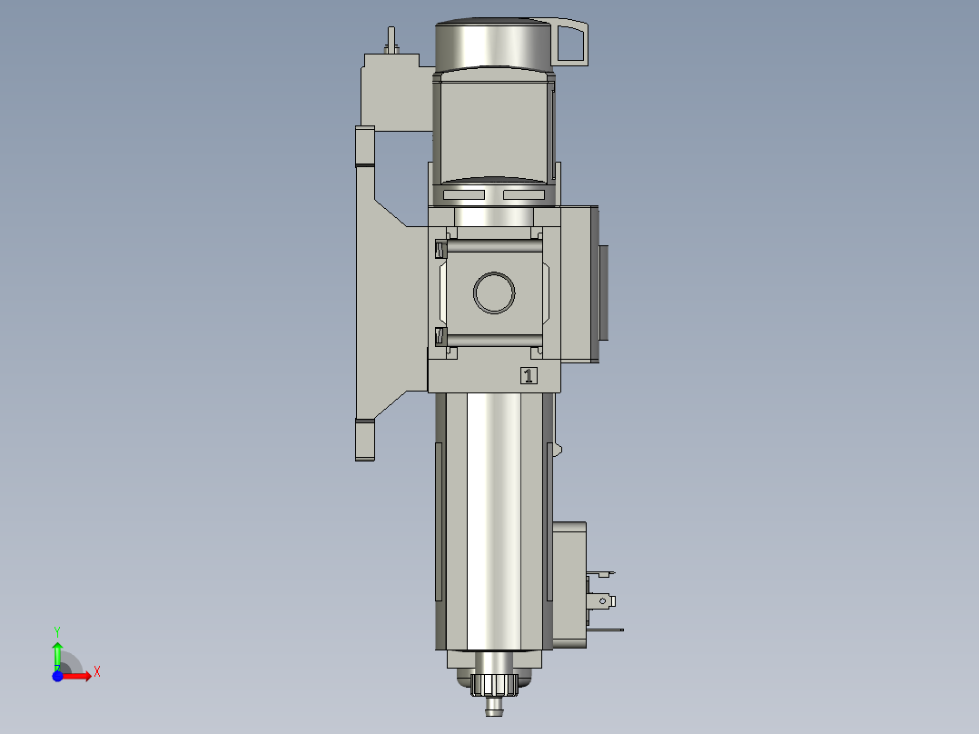 三联件MSB4-1-4C3-J2-D1-A1-F3-WPFESTO前视图