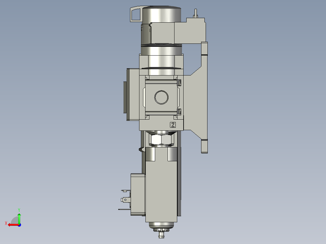 三联件MSB4-1-4C3-J2-D1-A1-F3-WPFESTO后视图