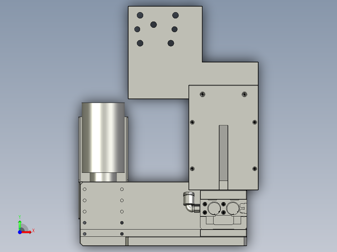满Tray检测CCD前视图