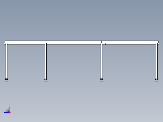 H型钢立库右视缩略图