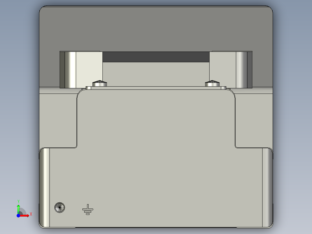 LEFS40S4A-500-S5A2H电动滑台前视图