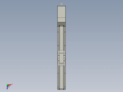LEFS40S4A-500-S5A2H电动滑台俯视缩略图