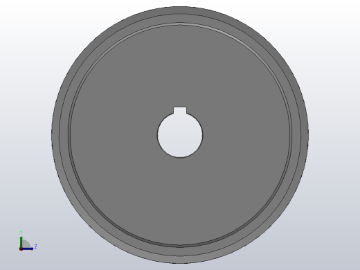 标准型梯形齿同步带轮L型[SLHK-50-075-dk28-D]左视缩略图
