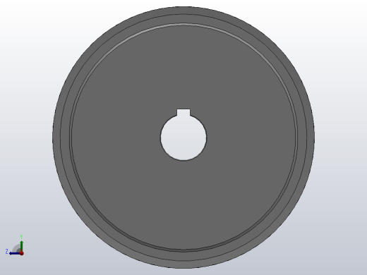 标准型梯形齿同步带轮L型[SLHK-50-075-dk28-D]右视缩略图