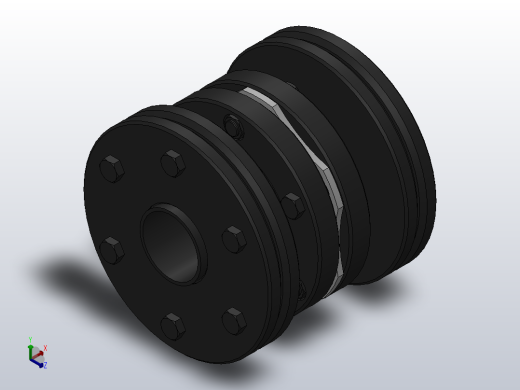 DJM-Y-P型锁紧盘式单型弹性膜片联轴器／SJM-Y-P型锁紧盘式双型弹性膜片联轴器_DJM-21-Y-P-190／Y-P-190-312