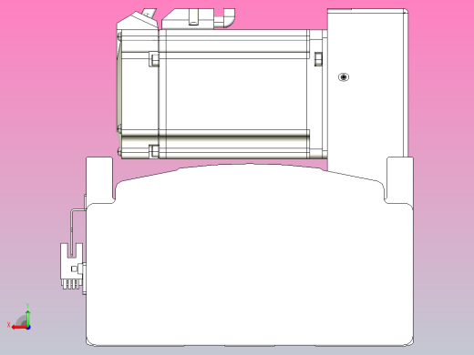 皮带直线轴半封闭可选导轨TPA-HNB-202D-140-L700-LU-Y-P75-N3后视缩略图