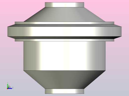 Φ32焊接止回阀（上海远安）左视缩略图