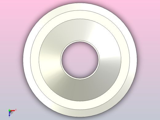 Φ32焊接止回阀（上海远安）俯视缩略图