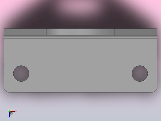 LB固定支架[LB63固定支架]气缸支架俯视缩略图