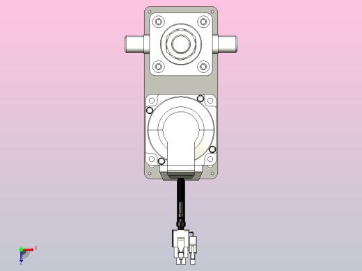 轻载电动缸TPA-ESR40-1210C-L300-MR-TC-W-P40-C3俯视缩略图