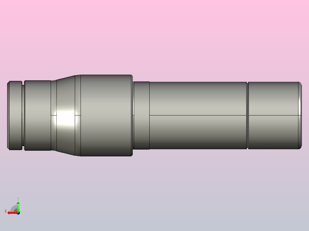 管接头螺纹67PLM-6M-10M系列后视图