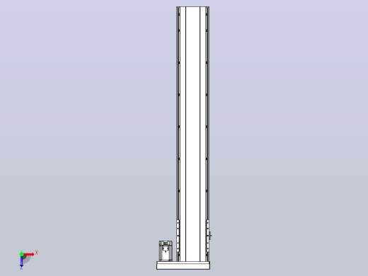 日规模组半封闭丝杆TPA-HNR-202D-2510C-L1250-ML-C-P75-N3俯视缩略图