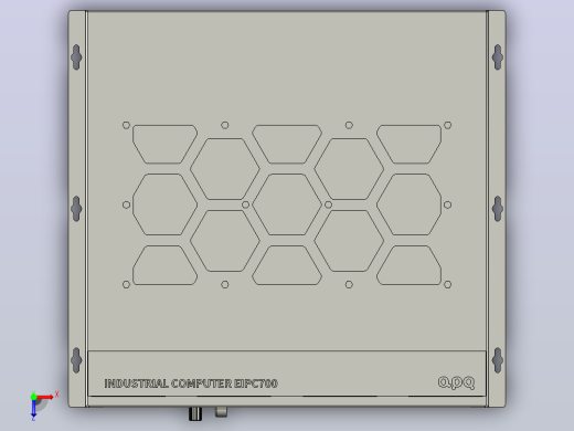 嵌入式BOX系列主机-EIPC-700俯视缩略图