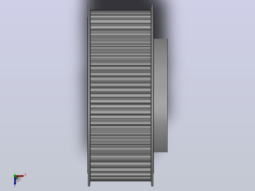 小凸缘型梯形齿同步带轮T10型_ST10DC-48-50-dc20-A俯视缩略图