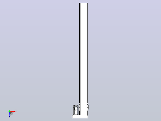 日规模组半封闭丝杆TPA-HNR-110D-1610C-L1200-ML-Y-P40-N3俯视缩略图