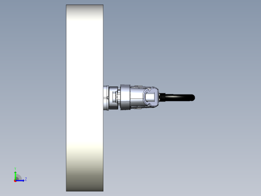 HSR-SR6-500四轴工业机器人左视缩略图
