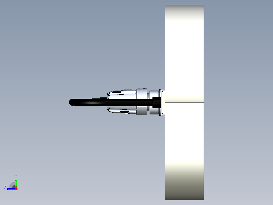 HSR-SR6-500四轴工业机器人右视图