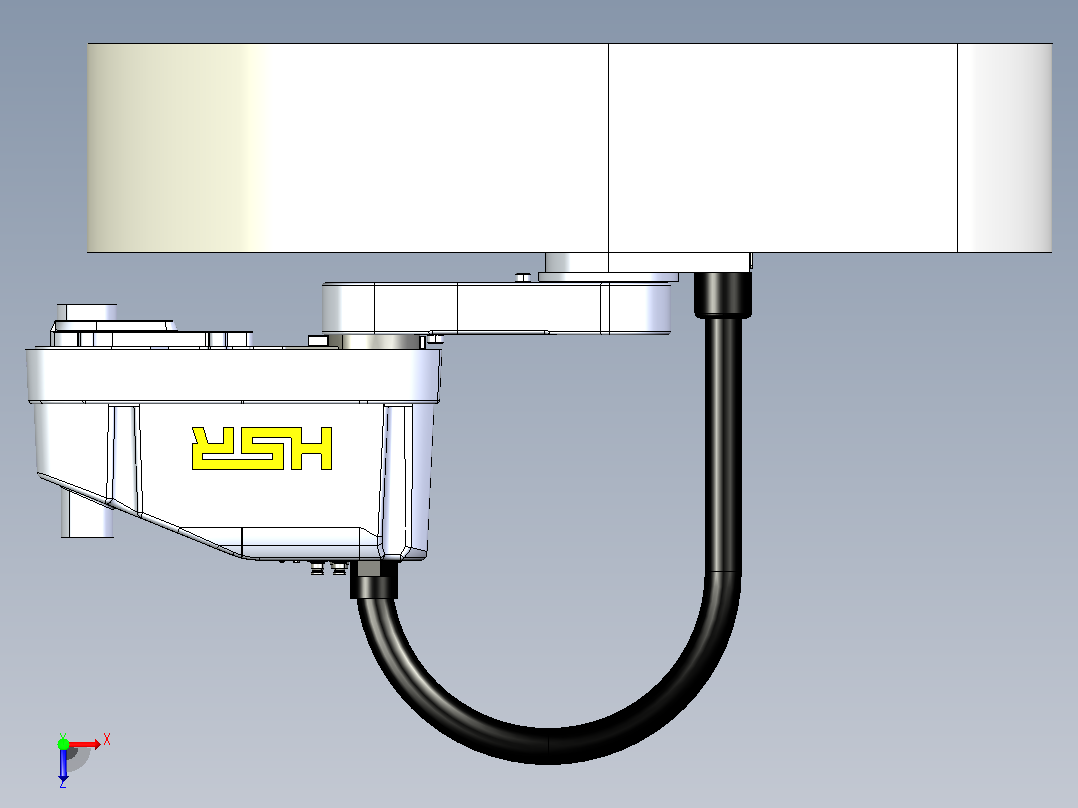 HSR-SR6-500四轴工业机器人俯视图