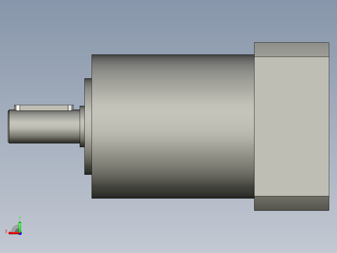 间隙减速器gearbox_gbx060005k_gbk_060_070_3_f后视图