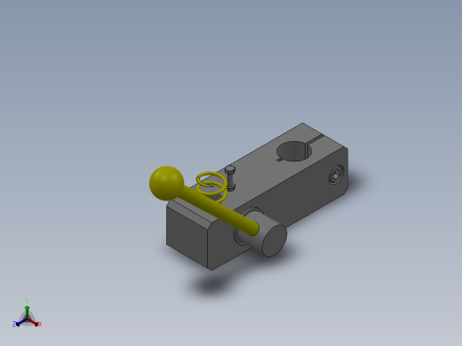 O形圈的零件固定机构