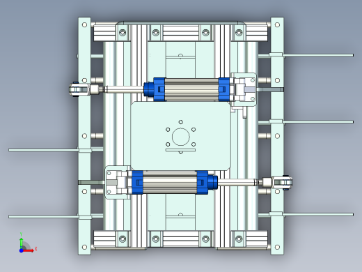 气缸驱动抓手前视缩略图