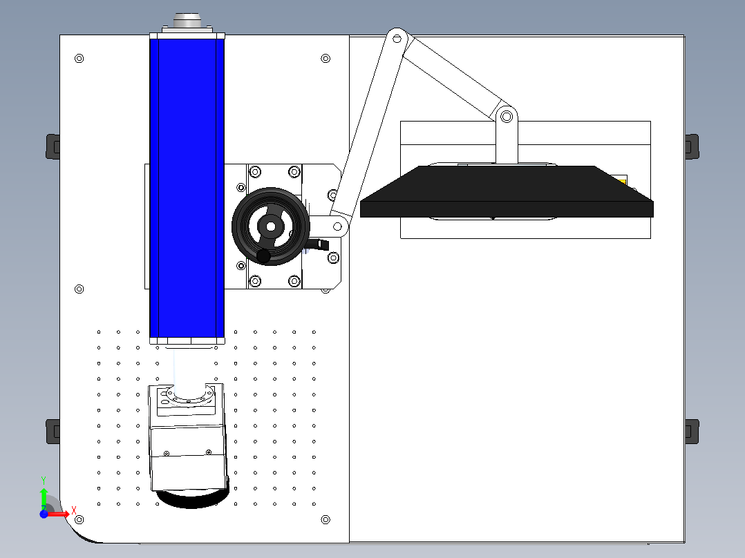 激光打标机30前视图