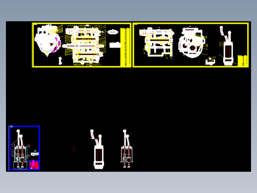 549 橡胶履带拖拉机变速器改进设计（有cad图）
