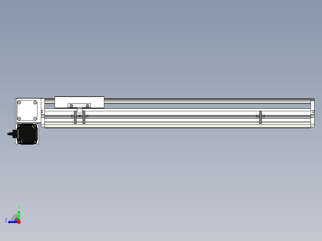 Toyo东佑达直线模组-ETB17-550-LD右视图