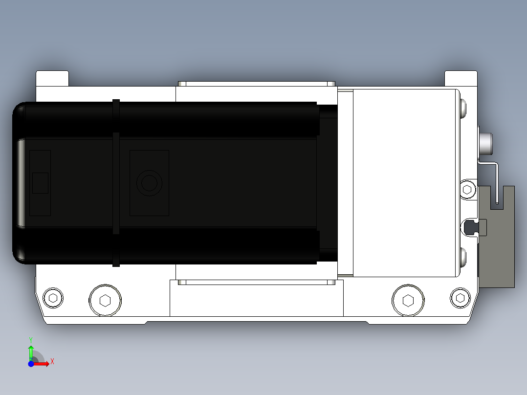 Toyo东佑达直线模组-ETB17-3500-R前视图
