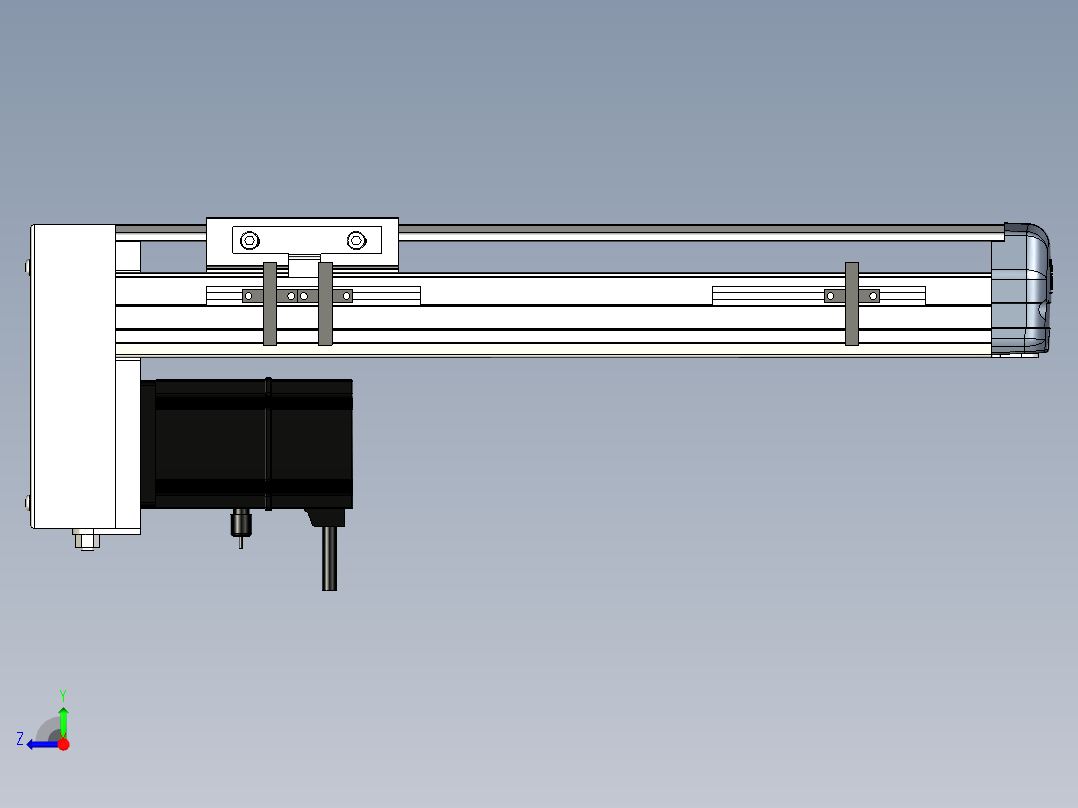 Toyo东佑达直线模组-ETH10-250-BM-200W右视图