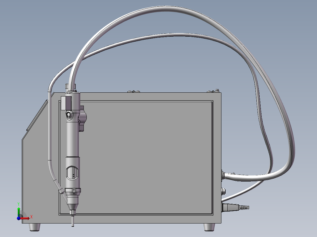 螺丝排列供料机前视图