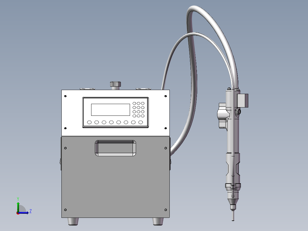 螺丝排列供料机左视图