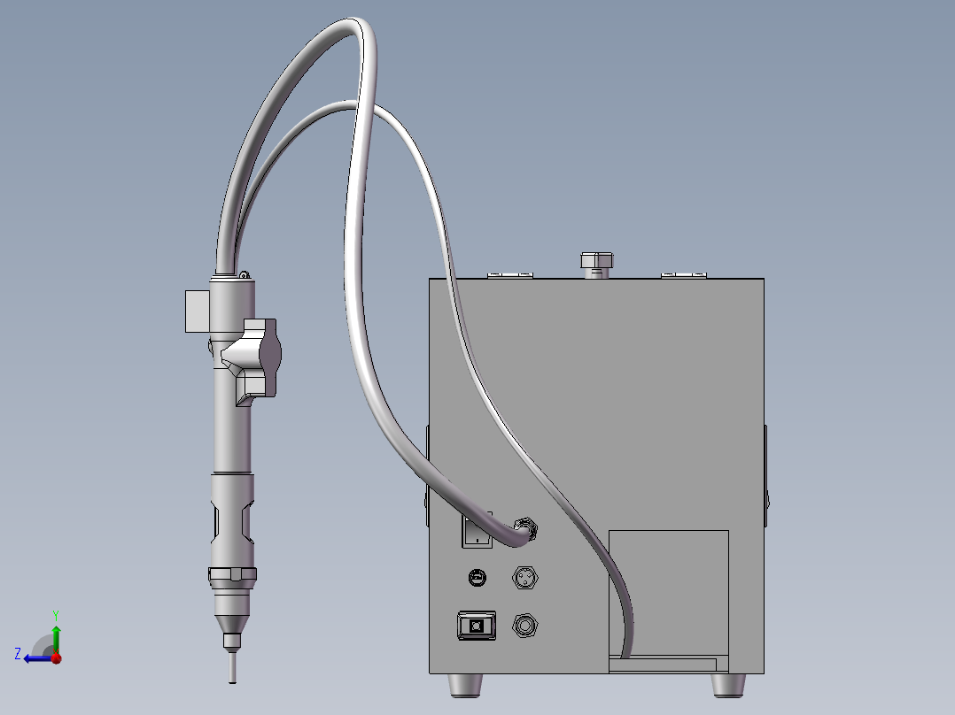 螺丝排列供料机右视图