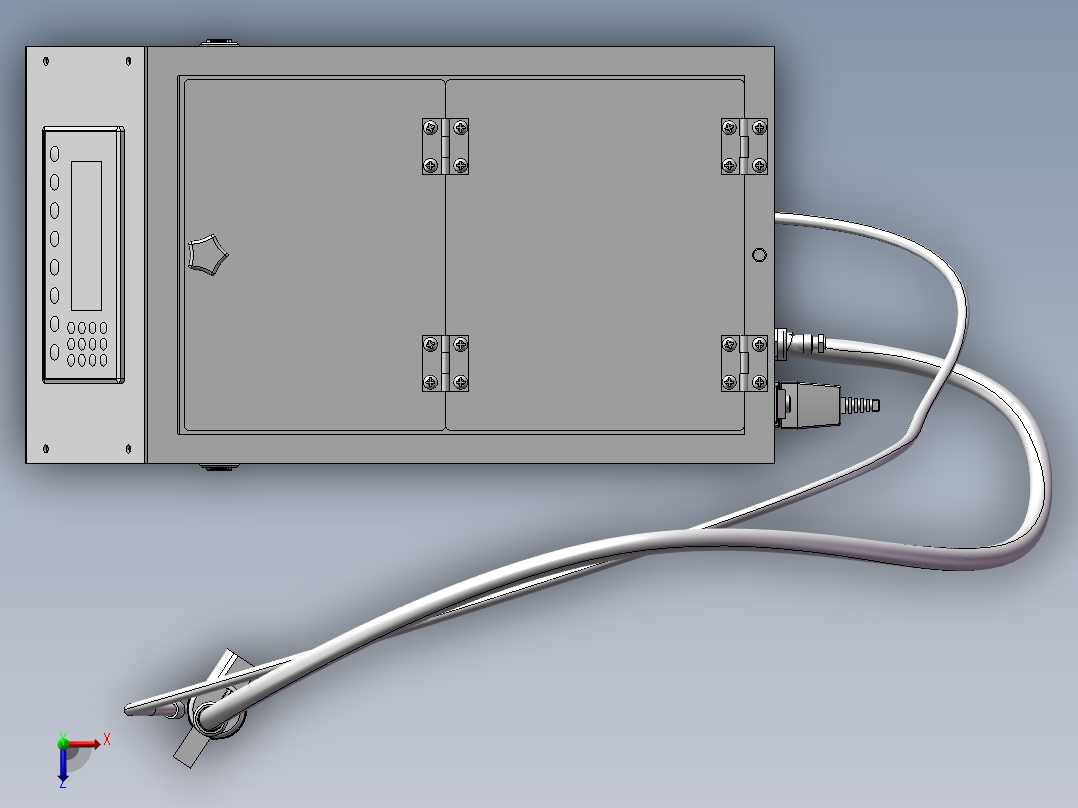 螺丝排列供料机俯视图