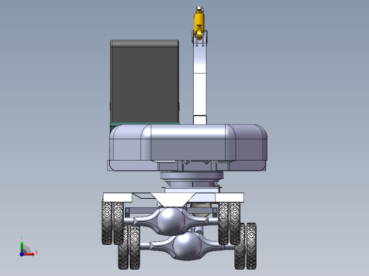 挖掘机改装整车上装部件前视缩略图