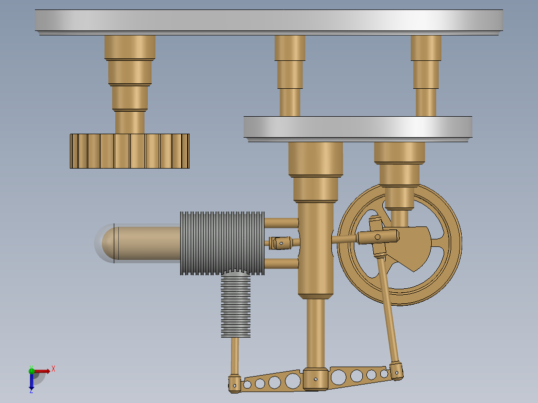 发动机 (58)俯视图