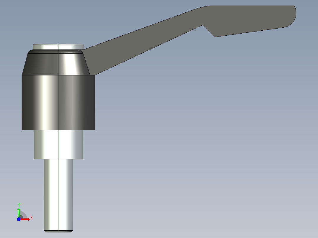 型材-KJN M8X20 CLAMPING LEVER 3842516846前视图