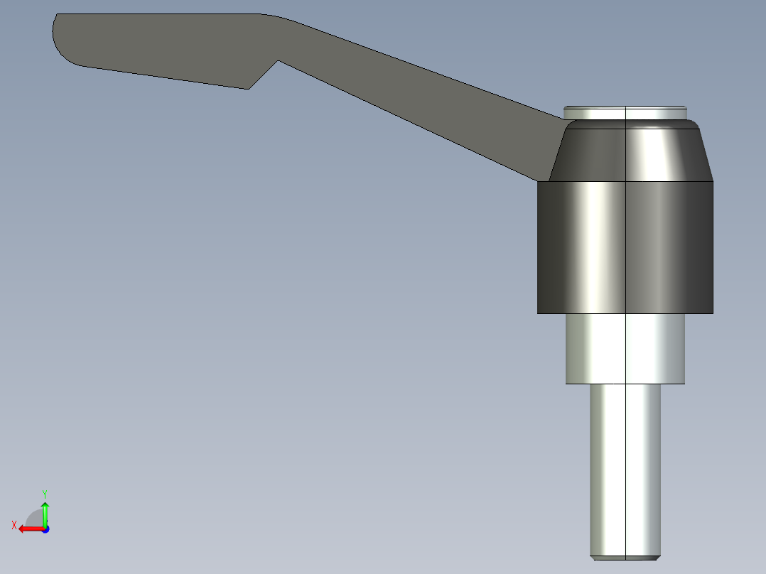 型材-KJN M8X20 CLAMPING LEVER 3842516846后视图