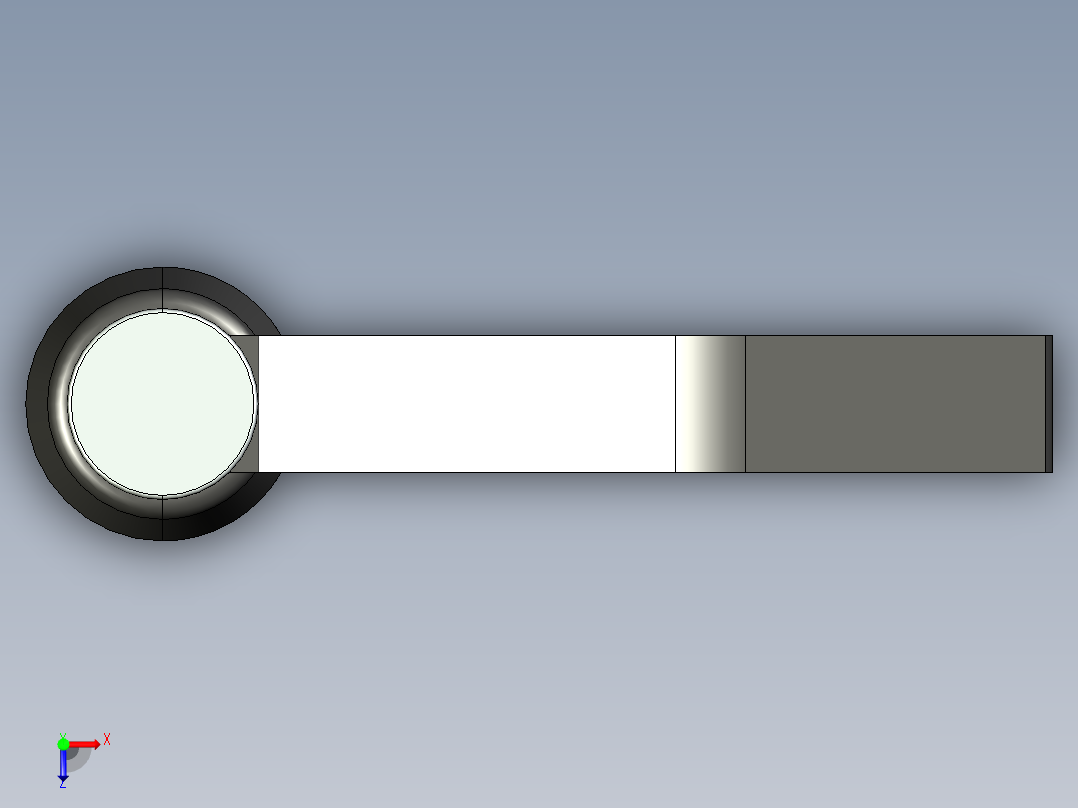 型材-KJN M8X20 CLAMPING LEVER 3842516846俯视图