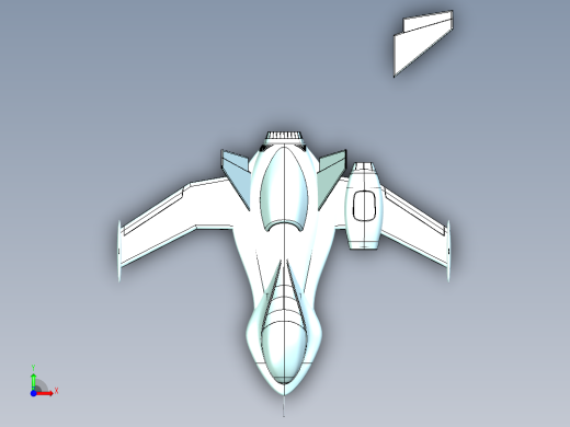 超级英雄飞机前视缩略图