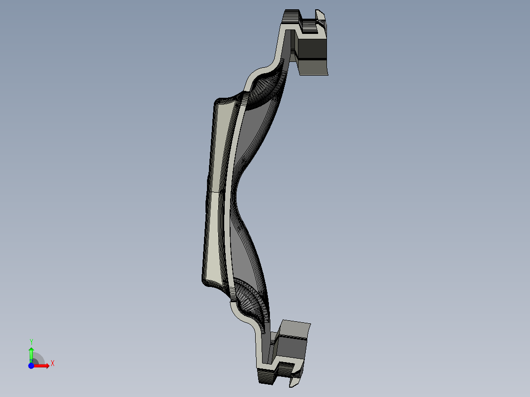 FPV无人机碳纤维机身前视图