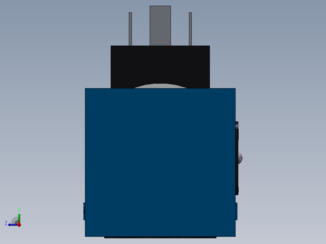 力士乐液压阀-DBET-6X_315G24K4V比例溢流阀右视图