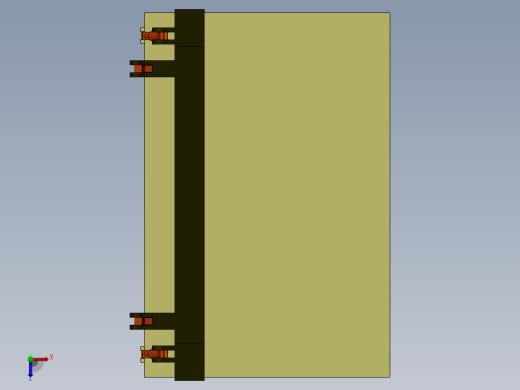 2T液压尾板俯视缩略图
