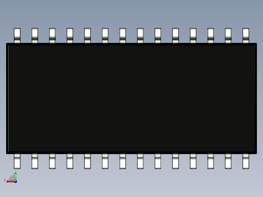 SOIC封装宽14、16、18、20、24和28引脚后视缩略图