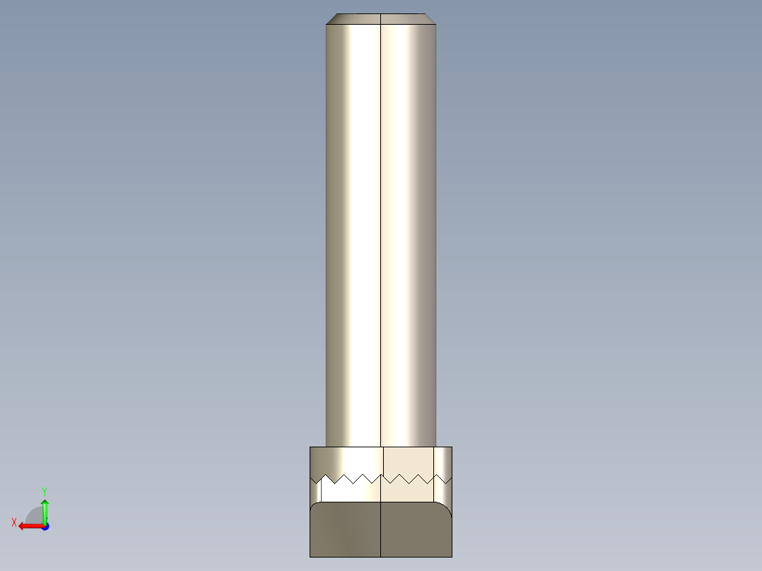 型材-BR M6X25 TBOLT KJN523922后视图