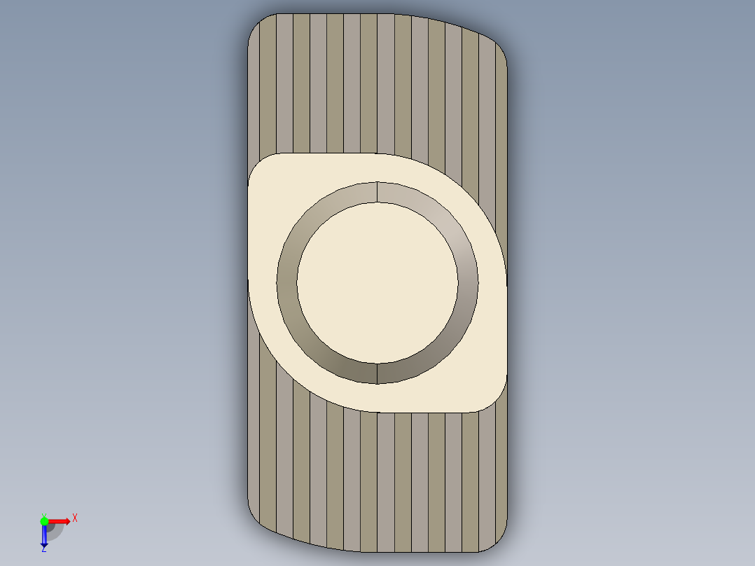 型材-BR M6X25 TBOLT KJN523922俯视图