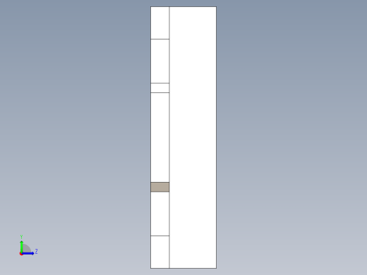 白色2835表面贴装LED左视缩略图