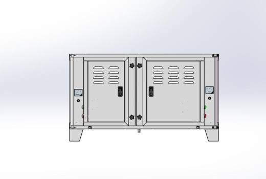 高效油烟净化器step+cad缩略图